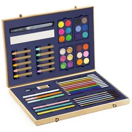 Djeco Farben: Große Farbenbox Glitzer