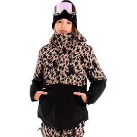 Protest Leopard Skijacke Mädchen - Beige