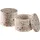 APS Dose TERRAZZO 2er Set - 6 cm, H: 5 cm, 40 ml, Unikat