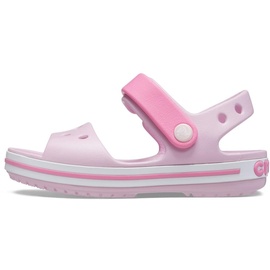 Crocs unisex-child Crocband Sandal Sandal, Ballerina Pink, 28/29 EU