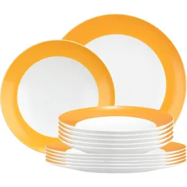 SELTMANN WEIDEN Liberty Pure Colors Tafelservice 12-tlg. orange