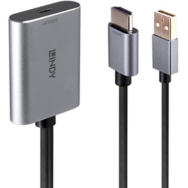 Lindy USB 2.0 Konverter [1x HDMI-Stecker - 1x USB-C® Buchse] 43347