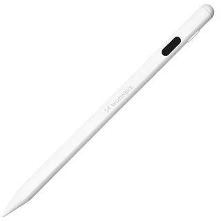 Wozinsky Eingabestift Universeller aktiver Eingabestift kompatibel mit Android und IOS weiß