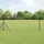 vidaXL Eurozaun 0,8 x 10 m Grau/Eisen
