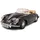BBURAGO 15622078 - Porsche 356B Cabrio schwarz 1:24