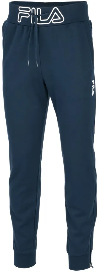 Fila Jogginghose Sweatpants Leo (elastischer Bund mit Kordelzug) lang peacoatblau Herren