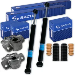 Sachs Stossdämpfer+domlager+service Kit Hinten Passend Für Opel Corsa D 06–2014: Federbeinstützlager Opel: 55703317 Opel: 436773 Opel: 466773 Vauxhall