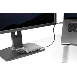 Startech 8-in-1 USB-C Reisedock, 4K HDMI oder VGA, 100W PD, SD, GbE, Audio