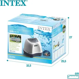 Intex Krystal Clear Salzwassersystem weiß 0,28 m