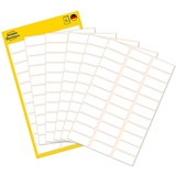 Avery Zweckform Mini-Organisationsetiketten Sonderformat, 20x8mm, weiß, 6 Blatt (3073)