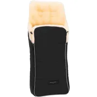 Werner Christ Baby Lammfell-Fußsack Arosa schwarz