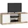 Akord TV-Schrank 140 cm Weiß 55 cm x 40 cm Eiche Spanplatte