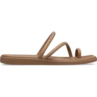 Crocs Herren Miami Toe Loop Sandal Sandalen, Milk Chocolate, 34/35 EU