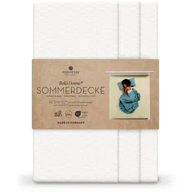 Formesse Bella Donna Sommerdecke mit kühlendem Klimakonzept – wollweiss - weiß