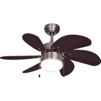 Bestron DC30BC 75 cm Deckenventilator eiche/braun