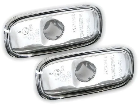 Klarglas-Blinker für Audi A2, A3, A4, A6, TT – Chrom