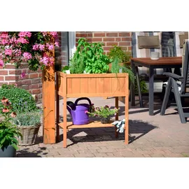 Dobar Hochbeet 76 x 40 x 80 cm Braun