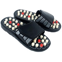 Healifty Sandalen 1 Paar Rollstuhlrampe Massagegerät für Erwachsene Fußmassagegerät Hausschuhe für Männer drinnen Akupunkt-Massage-Slipper Akupunkturpunkt-Fußschuhe Erwachsener Pala
