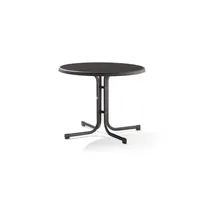 Sieger Klapptisch Ø 86 x 72 cm Grau