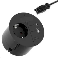 Bachmann LOOP IN CHARGE Steckdose USB A/C 22W 1xKBD