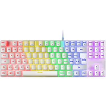 Mars Gaming Mk80 Switch Red Gaming-tastatur Mit Mechanischen Tasten Italienisch - White