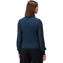 Zero Strickpullover mit transparenten Ärmeln 38