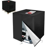 CSPone IBC Tank Abdeckung 1000L 420D Transparent
