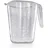 DanDiBo Ambiente Messbecher 1l Kunststoff Transparent Messkanne Füllvolumen 1 Liter Literbecher