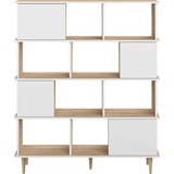 slewo Bücherregal weiß, - 94941138-0 B/H/T: 119,6 cm x 147 cm x 40 cm,