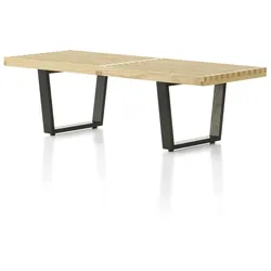 Vitra - Nelson Bench, L 122 cm, Esche natur