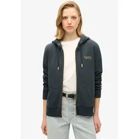 Superdry Kapuzensweatjacke »ESSENTIAL LOGO ZIP HOODIE«, Gr. S, richest navy, -