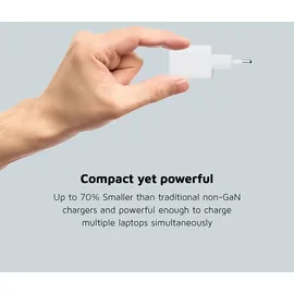 Xtorm GaN2 Ultra Wand-Ladegerät 67W / PD / 1x USB-C / 1x USB-A weiß