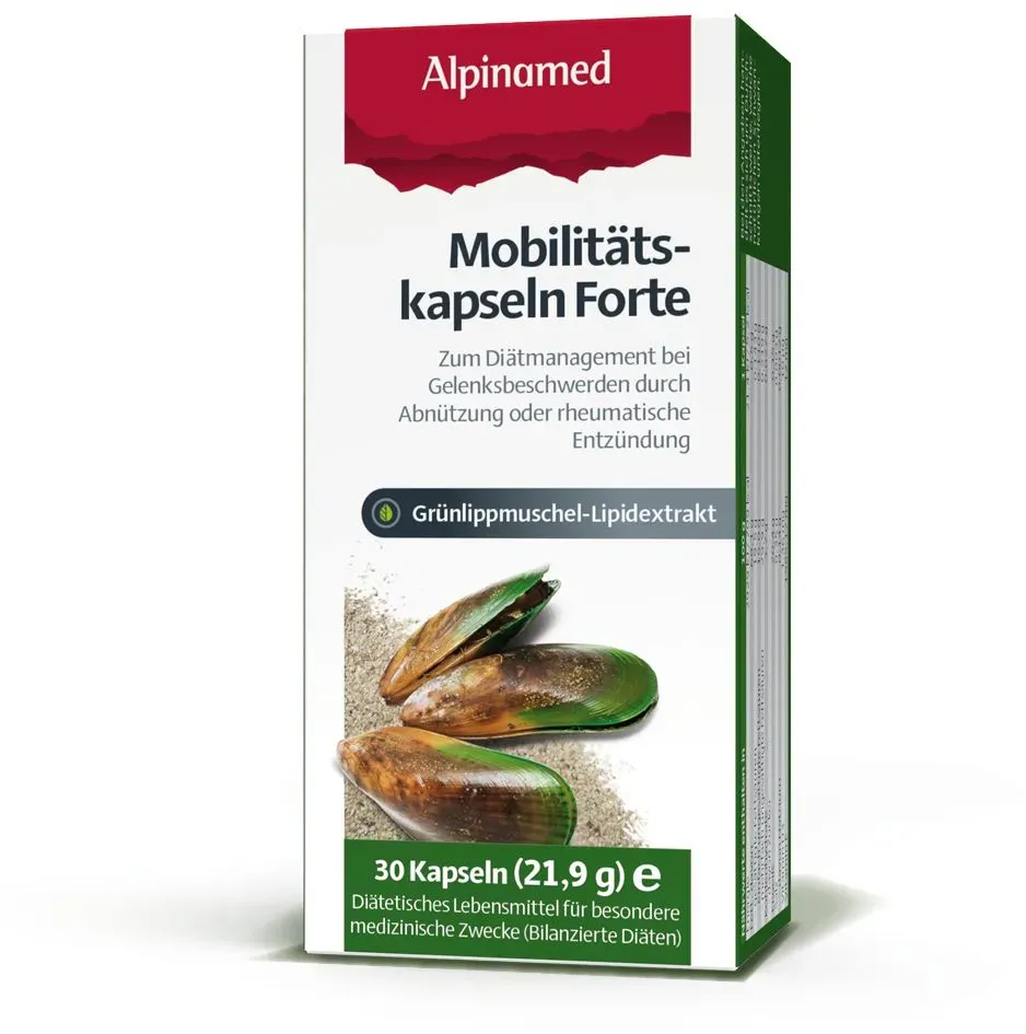 Alpinamed® Mobilitätskapseln Forte Weichkapseln 30 St 30 St Weichkapseln