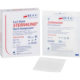 promedia a. ahnfeldt gmbh ROGG STERIWUND 7.5X7.5 8F STERILE KOMPRESSEN