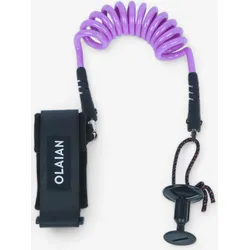 Bodyboard Leash inkl. Plug 2-in-1 Handgelenk Bizeps - 500 violett EINHEITSGRÖSSE