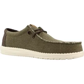 HEYDUDE Wally Braided Herren Grün 43