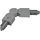 ARTECTA 1-Phasen-Eckverbinder Silber
