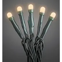 Konstsmide LED Lichterkette Micro 2 m gefrostet Bernstein