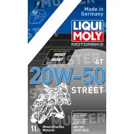 LIQUI MOLY 4T 20W-50 Street 1 L