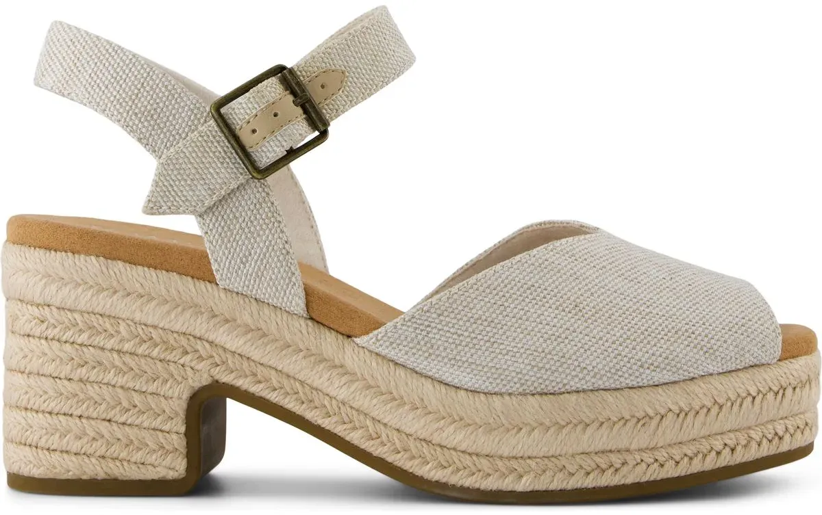 Toms Isla Peep TOE natural yarn dye 43.5