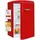 Exquisit RKS120-V-H-160E Retro-Kühlschrank (122 l, 895 mm hoch, Rot)
