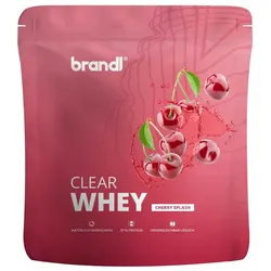 brandl® Clear Whey Isolate - Protein Drink mit natürlichem Geschmack & ohne künstliche Zusatzstoffe - Cherry Splash 1600 g
