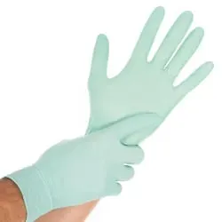 Hygostar® Safe Light Nitrilhandschuhe , puderfrei, mintgrün 27067 , 1 Packung = 100 Stück, Größe S