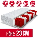 Fdm Matratze 160x200 MEDIC MAX 23 cm H3 MULTIPOCKET 7 Zonen Taschenfederkern