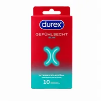 DUREX Gefühlsecht Slim Fit 10 St.