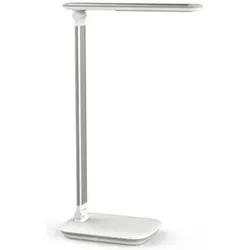 Tischleuchte MAULjazzy, Arbeitsstellung: 41cm, Armlänge: 36,5cm, 8Watt, silber