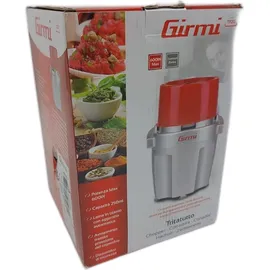 Girmi TR20 Zerkleinerer, 320 W, 0,25 Liter, Kunststoff, Rot