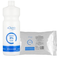 Blondierpulver 500g + Entwickler 3% 1l Haare blondieren Blondierung Aufheller