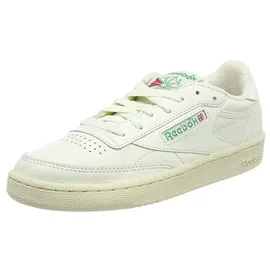 white & green club c 85 vintage sneakers