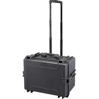 MAX PRODUCTS Trolley-Koffer unbestückt schwarz 555 x 437 x 326 mm